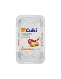 Cuki Vaschette Caldo-Gelo 4 Porzioni - 3pz