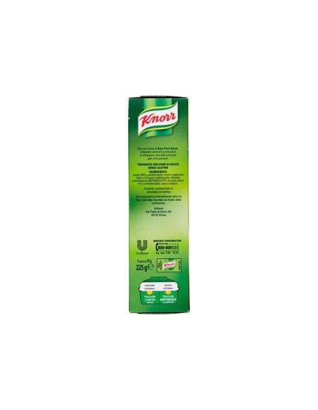 Knorr Gran Pure 3 Sachets - 225 gr - Livraison gratuite en EUROPE et au Royaume-Uni