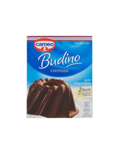 Cameo Budino Cioccolato Cremoso 8 Porz. - 180 gr - Spedizione gratuita consegnata in EUROPA e UK