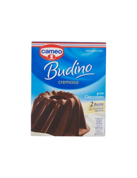 Cameo Budino Cioccolato Cremoso 8 Porz. - 180 gr - Spedizione gratuita consegnata in EUROPA e UK