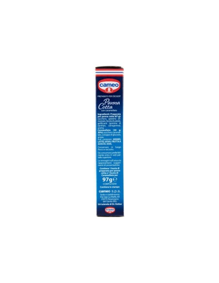 Cameo Panna Cotta con Caramellato 6 porz. - 97 gr - Spedizione gratuita consegnata in EUROPA e UK