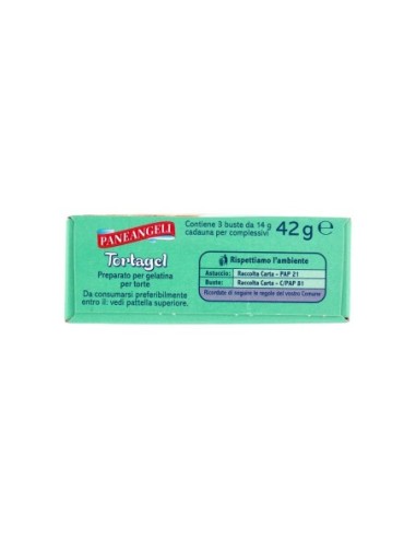Paneangeli Tortengelatine 3 Beutel - 42g - Kostenloser Versand nach Europa und Großbritannien