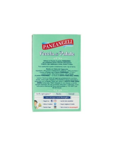 Amidonn de pomme de terre Paneangeli - 250 gr - Livraison gratuite en EUROPE et au Royaume-Uni