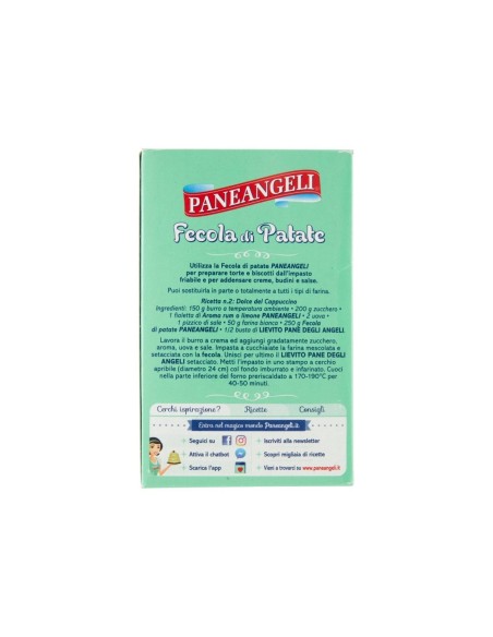 Amidonn de pomme de terre Paneangeli - 250 gr - Livraison gratuite en EUROPE et au Royaume-Uni