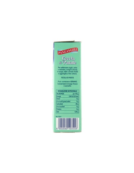 Paneangeli Potato Starch - 250g - Free shipping delivered to EUROPE and UK