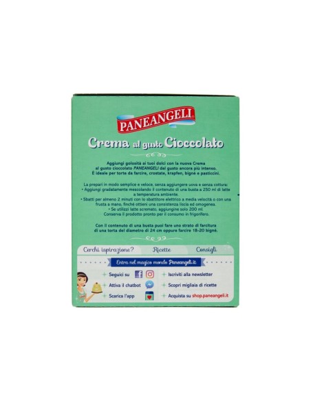 Paneangeli Schokoladencreme - 172g - Kostenloser Versand nach Europa und Großbritannien