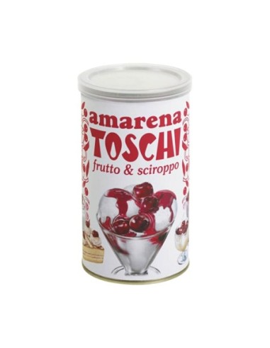 Toschi Cerises Fruits et Sirop - 400 gr - Livraison gratuite en EUROPE et au Royaume-Uni
