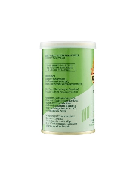 Caputo Levure Séchée Active 100% Italienne - 100 gr - Livraison gratuite en EUROPE et au Royaume-Uni