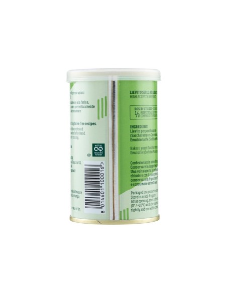 Caputo Levure Séchée Active 100% Italienne - 100 gr - Livraison gratuite en EUROPE et au Royaume-Uni
