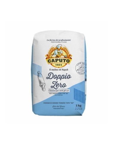 Caputo Meel Type 00 Classic - 1 kg - Gratis verzending naar Europa en Groot-Brittannië