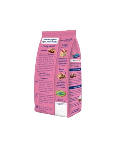 Lo Conte Chestnut Flour - 400 gr - Free shipping delivered to EUROPE and UK