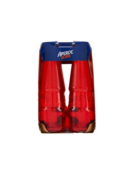 Aperol Soda - 6 x 12.5cl - Free shipping delivered to EUROPE and UK