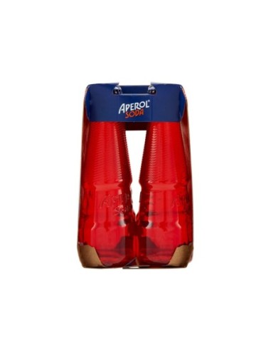 Aperol Soda - 6 x 12.5 cl - Livraison gratuite en EUROPE et au Royaume-Uni