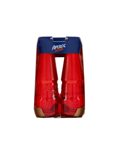 Aperol Soda - 6 x 12.5 cl - Livraison gratuite en EUROPE et au Royaume-Uni