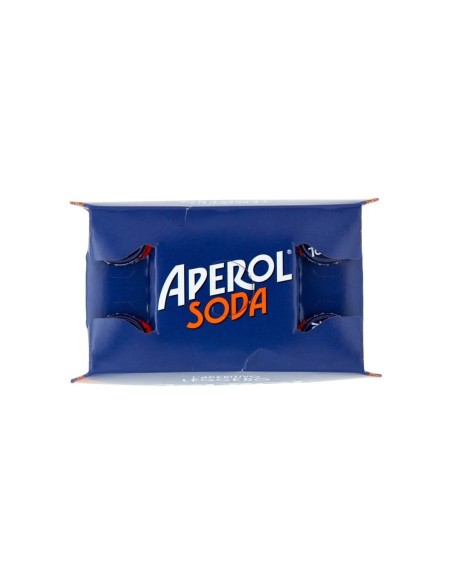 Aperol Soda - 6 x 12.5 cl - Livraison gratuite en EUROPE et au Royaume-Uni