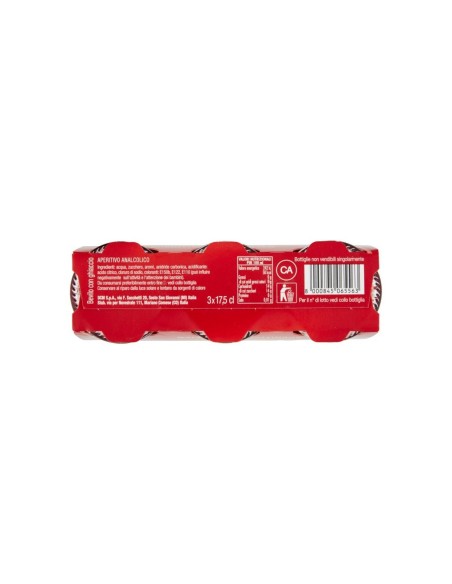 Crodino Twist Frutti Rossi - 3 x 17.5 cl - Spedizione gratuita consegnata in EUROPA e UK