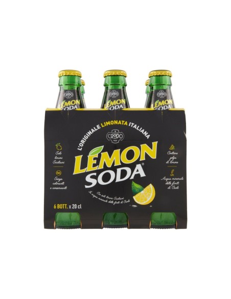 ☆lemon☆ Lemonsoda - 6 x 20cl - Free shipping delivered to EUROPE and UK