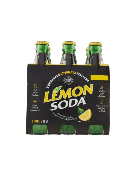 Lemonsoda - 6 x 20 cl - Kostenloser Versand nach Europa und Großbritannien