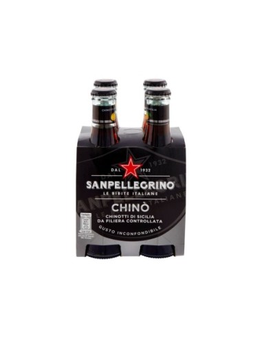 San Pellegrino Chinò Soft Drink, Rich Flavored Festive Beverage