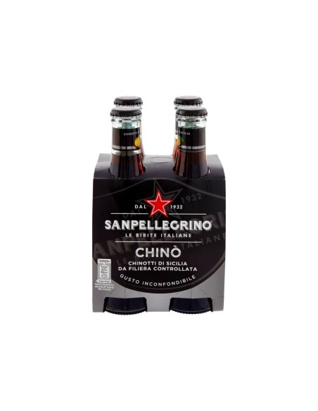 San Pellegrino Chinò Soft Drink, Rich Flavored Festive Beverage