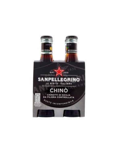 San Pellegrino Chinò Soft Drink, Rich Flavored Festive Beverage