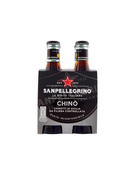 San Pellegrino Chinò Soft Drink, Rich Flavored Festive Beverage