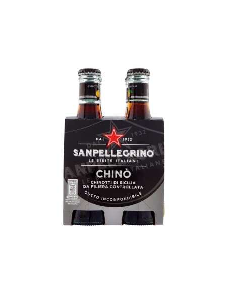 San Pellegrino Chinò Soft Drink, Rich Flavored Festive Beverage