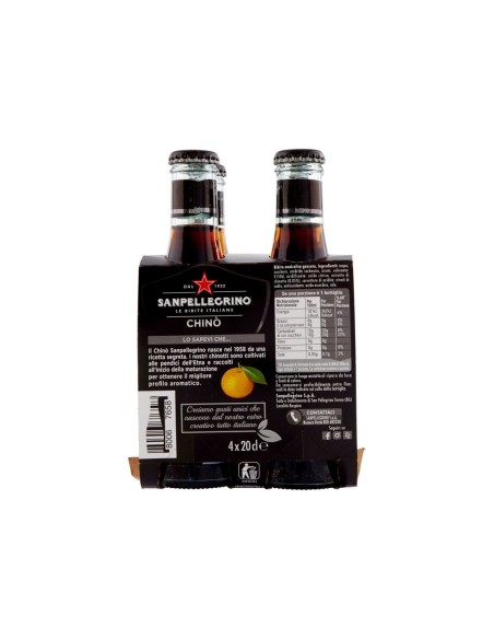 San Pellegrino Chinò Soft Drink, Rich Flavored Festive Beverage