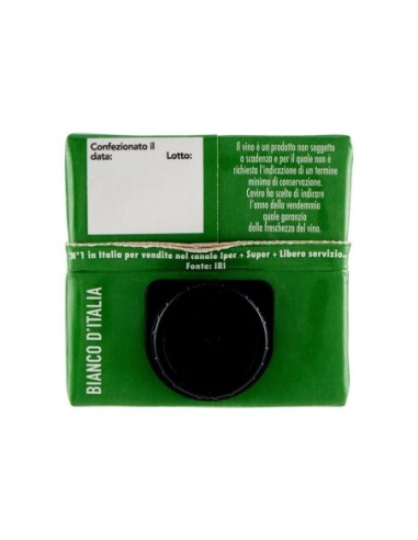 Tavernello Vino Bianco Brik - 1 L - Gratis verzending naar Europa en Groot-Brittannië