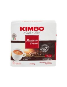 Kimbo Caffe Macinato Fresco - 2 x 250 gr