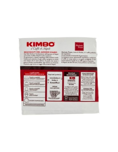 Kimbo Caffe Macinato Fresco - 2 x 250 gr - Kostenloser Versand nach Europa und Großbritannien