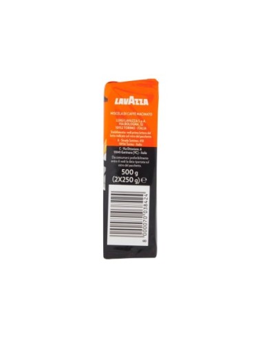Lavazza Café Moulu Crema e Gusto Forte - 2 x 250 gr - Livraison gratuite en EUROPE et au Royaume-Uni