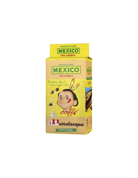 Passalacqua Caffe Macinato Mekico Gusto Tondo - 250 gr - Spedizione gratuita consegnata in EUROPA e UK