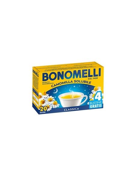 Bonomelli Oplosbare Kamille Thee - 20 zakjes - Gratis verzending naar Europa en Groot-Brittannië