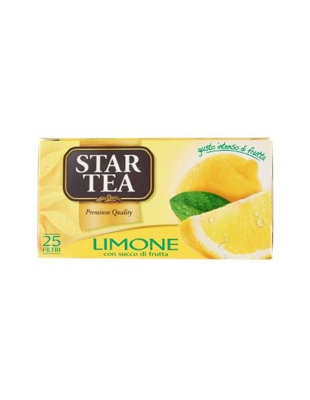 Star Tea Zitrone - 25 Filter - Kostenloser Versand nach Europa und Großbritannien