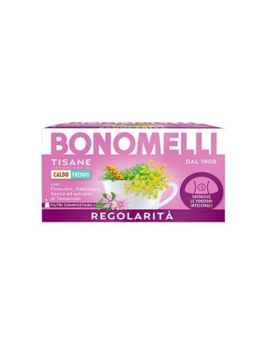 Bonomelli Regularity Herbal Tea Promotes Digestive Health Taste