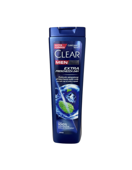 Clear Men Anti-Schuppen-Shampoo mit Menthol - 225 ml - Kostenloser Versand nach Europa und Großbritannien
