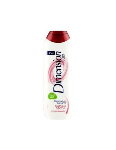 Dimension Shampoo e Balsamo 2 in 1 Capelli Secchi - 250 ml - Spedizione gratuita consegnata in EUROPA e UK