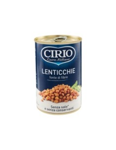 Cirio Lenticchie Senza Sale - 410 gr