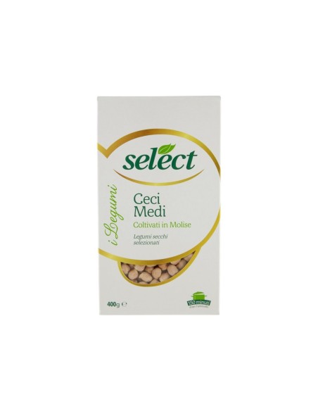 Select Ceci Medi Secchi - 400 gr - Spedizione gratuita consegnata in EUROPA e UK
