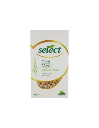 Select Ceci Medi Secchi - 400 gr - Spedizione gratuita consegnata in EUROPA e UK