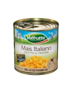 Valfrutta Gestoomde Maïs Italië - 4 x 160 gr