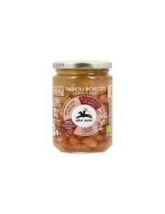 Alce Nero Fagioli Borlotti Lessati 100% Ita Bio - 300 gr