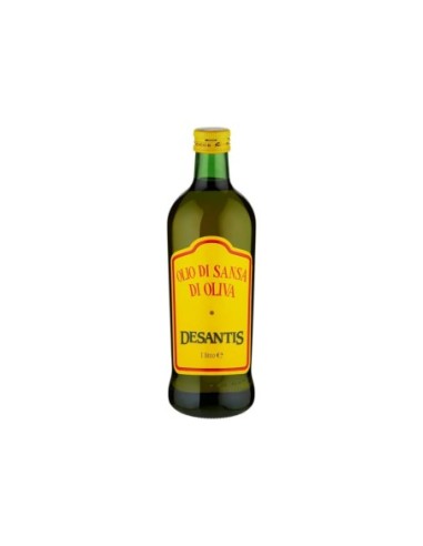 De Santis Olio di Sansa di Oliva - 1 L - Spedizione gratuita consegnata in EUROPA e UK