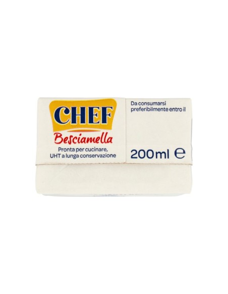 Parmalat Chef UHT Bechamel - 200 ml - Free shipping delivered to EUROPE and UK