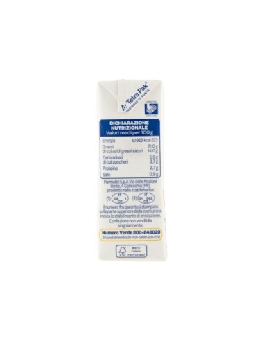Parmalat Chef Paddenstoelenroom - 2 x 125 ml - Gratis verzending naar Europa en Groot-Brittannië