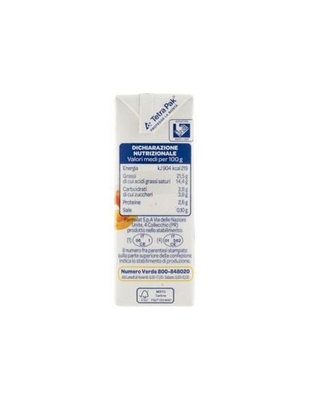 Parmalat Chef Room - 3 x 125 ml - Gratis verzending naar Europa en Groot-Brittannië