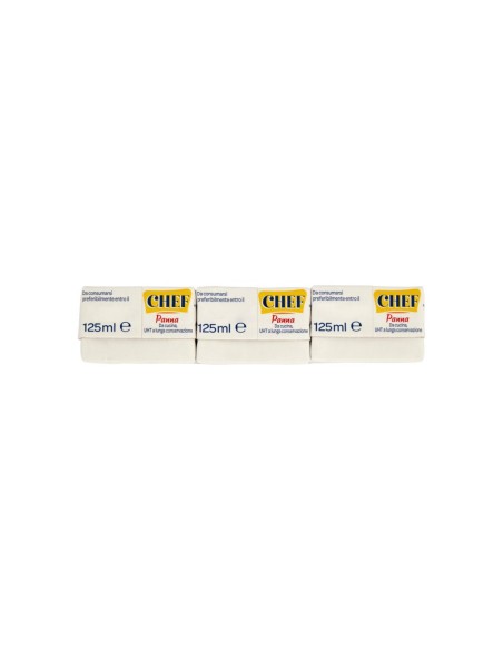 Parmalat Chef Room - 3 x 125 ml - Gratis verzending naar Europa en Groot-Brittannië