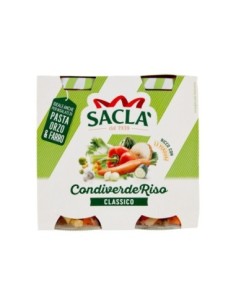 Sacla Condiriso Classique - 2 x 290 gr - Livraison gratuite en EUROPE et au Royaume-Uni