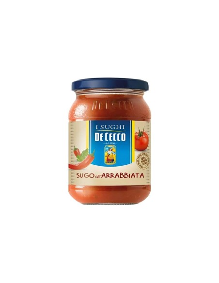 De Cecco Arrabbiata Sauce Quick, Traditional Italian Flavor